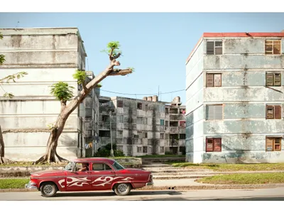 A decades-old embargo on cars and other goods meant Cubans had to refurbish vehicles built in the 1950s or before, turning Cuba into a classic car haven.