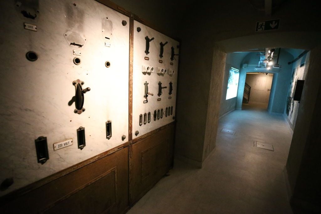 Bunker under Villa Torlonia in Rome