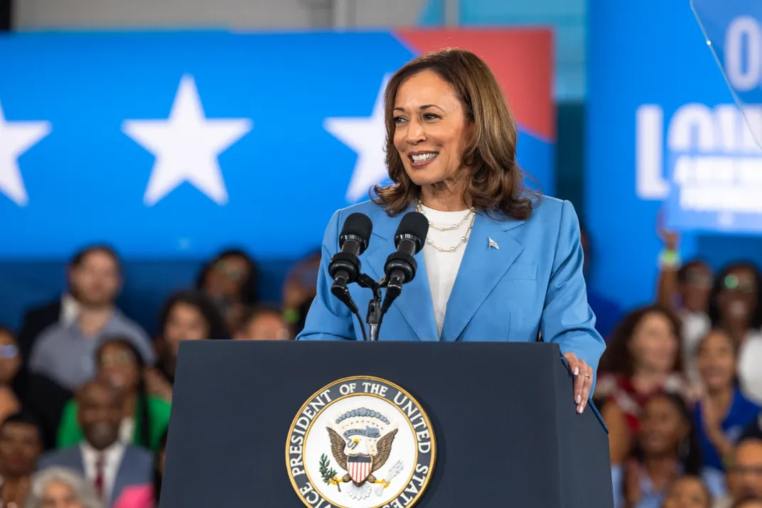 Kamala Harris in North Carolina