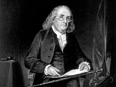 Benjamin Franklin lived in London for much of the time between 1757 and 1775.