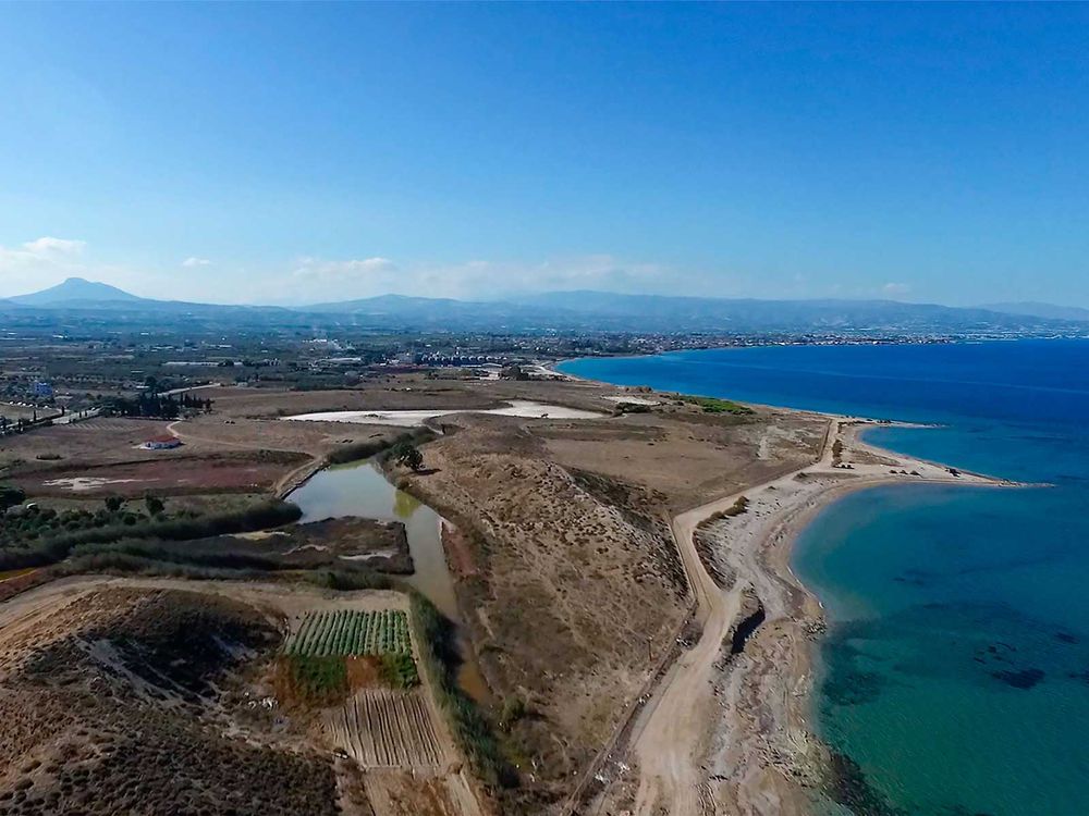 Area Around Corinth's Ancient Port