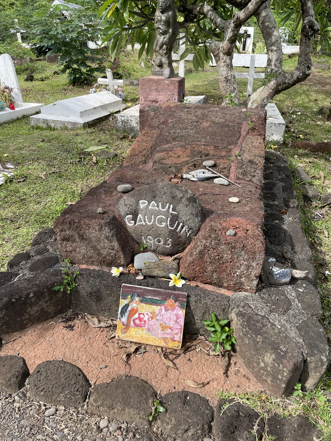 Grave that says Paul Gauguin