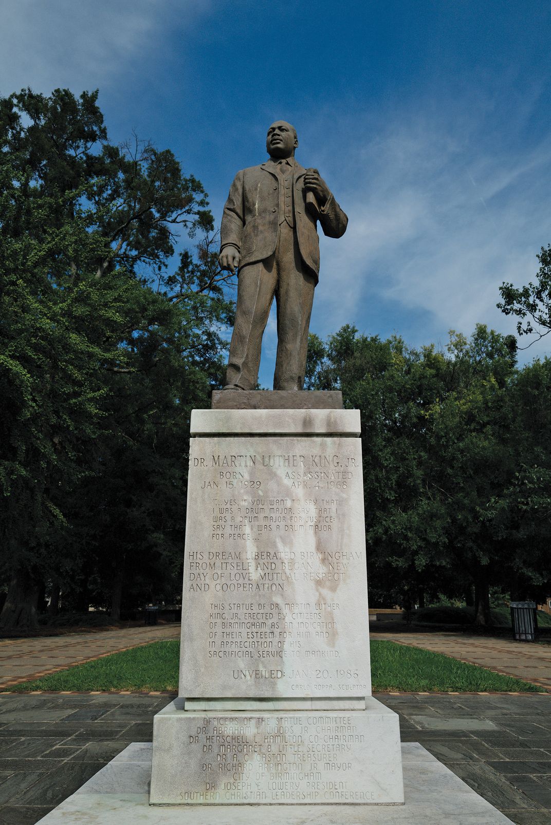 MLK Statue