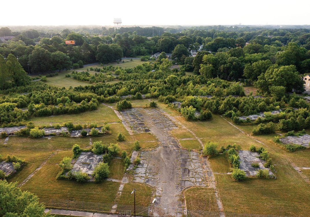 Durham - Remains of demolished homes