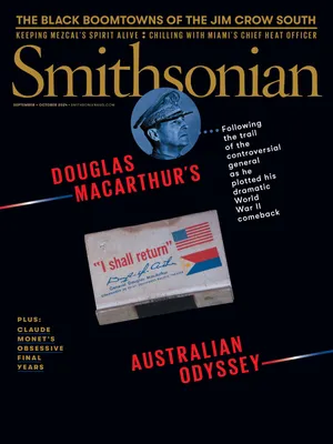 Cover image of the Smithsonian Magazine September/October 2024 issue