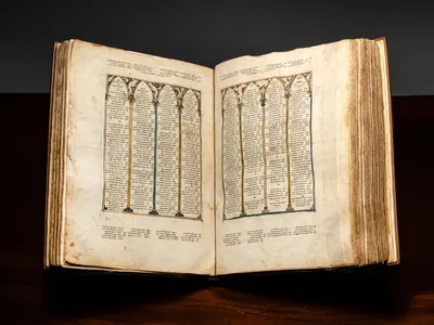 The 700-year-old text is in &ldquo;exceptionally fine condition,&rdquo; according to Sotheby&rsquo;s.