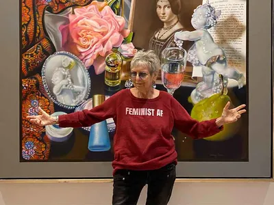 “Titian made art into his late 80s and I’m now past that. I always wanted to paint like an old master, or rather an old mistress,” says the photorealist painter and sculptor Audrey Flack. “A radical contemporary old mistress.”